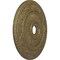 Ekena Millwork Logan Ceiling Medallion (Canopies up to 6 1/8"), 24 1/4"OD x 3 7/8"ID x 2"P, Mississippi Mud Crackle CM24LO1MMC - alternate 3
